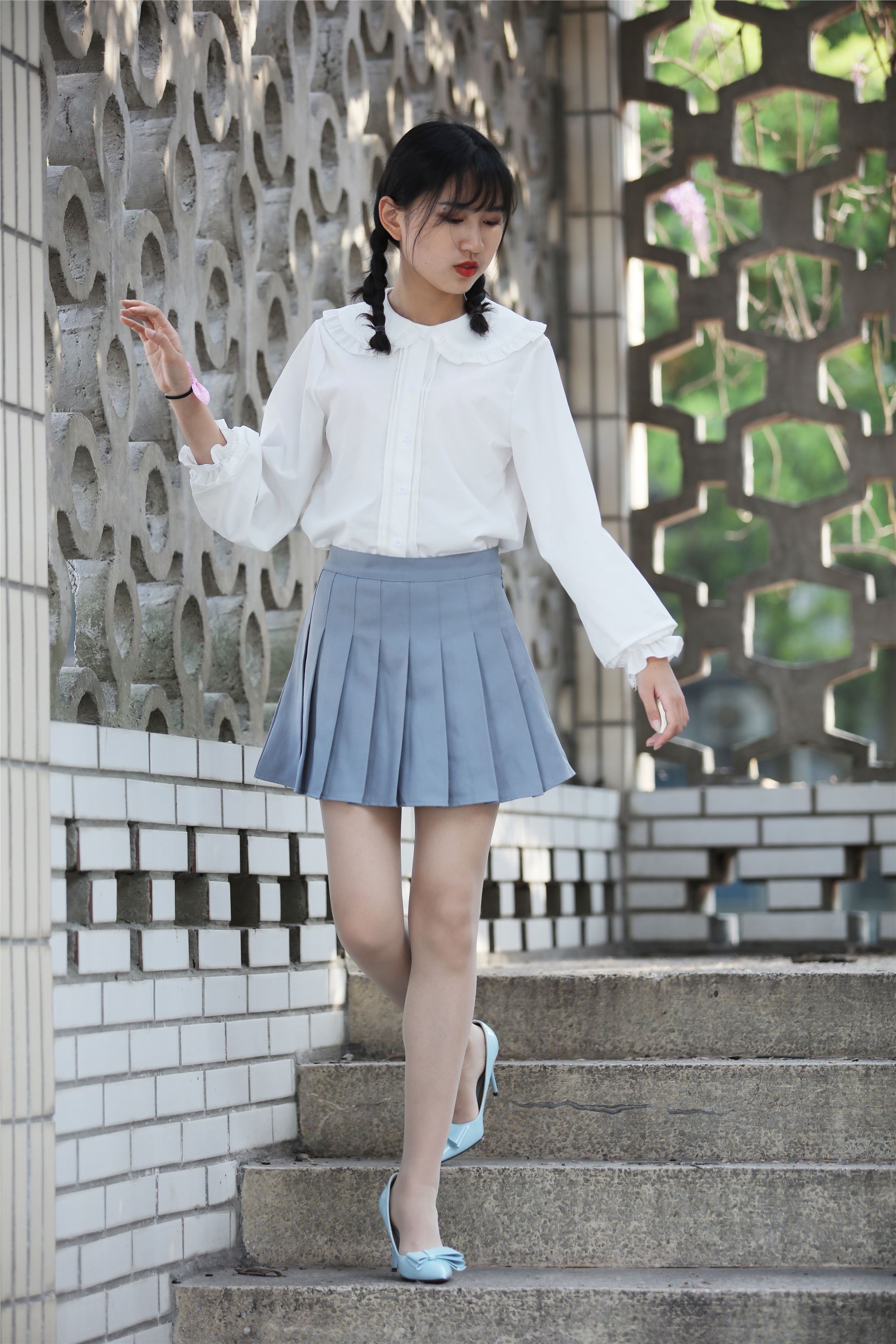 奈丝写真 NO.049 小橙子-清纯呆萌的学妹